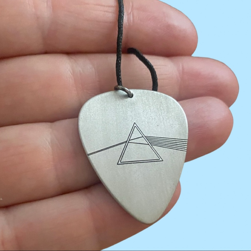 Dark Side of the Moon - PINK FLOYD Silver Necklace